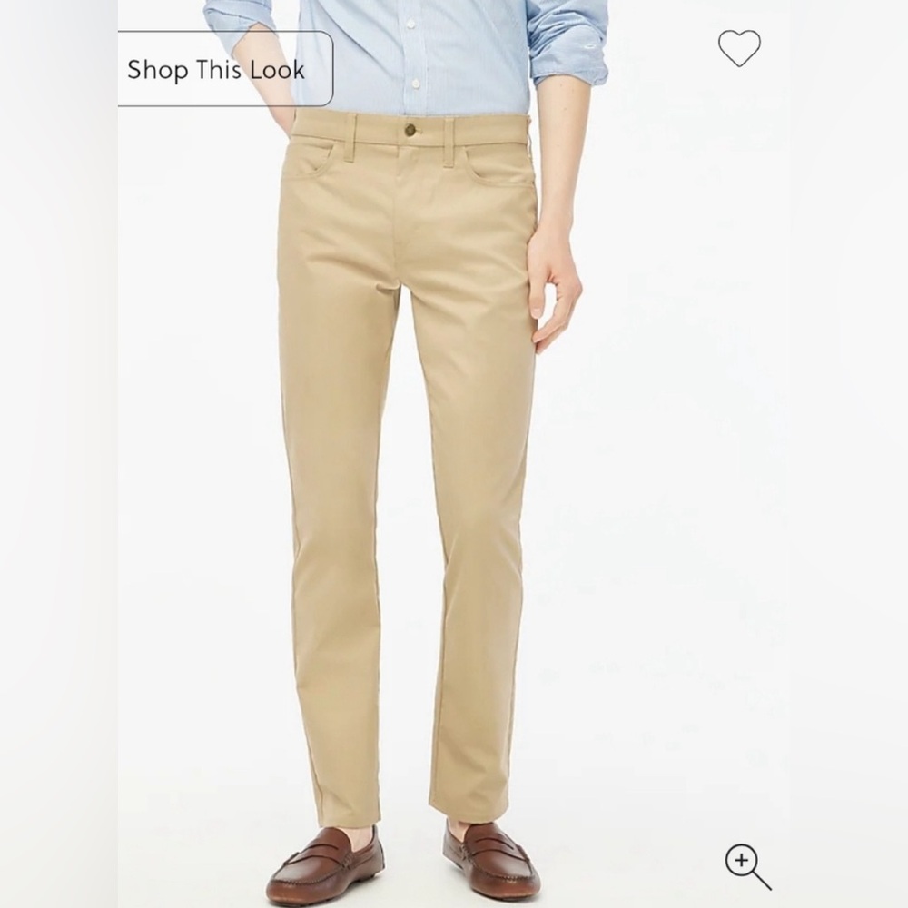 J.Crew Factory Slim-Fit Five Pocket Tech Pant Size 35 x 30 NEW W/ Tags